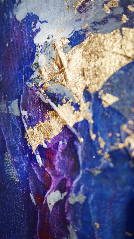 abstract blue art
